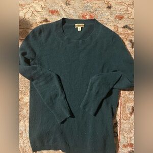 J. Crew women’s Dark Green Crewneck Sweater